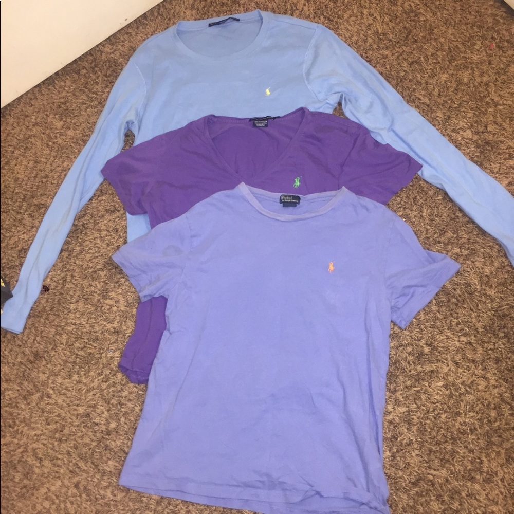 Bundle of polo shirts